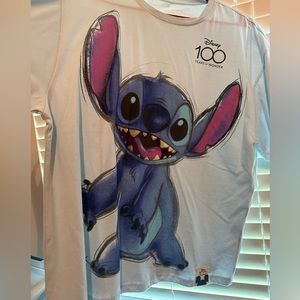 Stitch 100 anniversary t shirt (large)